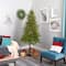 7ft. Pre-Lit Wyoming Alpine Artificial Christmas Tree, Clear LED Lights